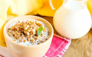 Помогает ли похудеть гречка с кефиром с утра