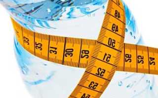 Вода как способ для похудения