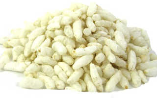 Воздушный рис при похудении