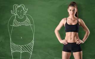 Во время похудения живот становится мягким