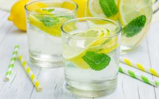 Вода с лимоном для похудения пропорции