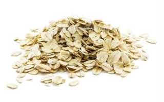 Овсяные хлопья не требующие варки для похудения