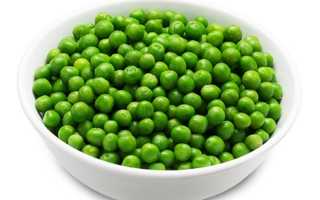 Зеленый горошек калорийность для похудения