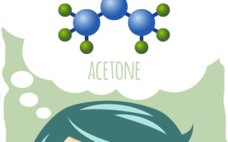 Во время похудения запах ацетона