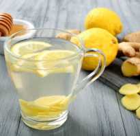 Имбирная вода с лимоном для похудения как пить