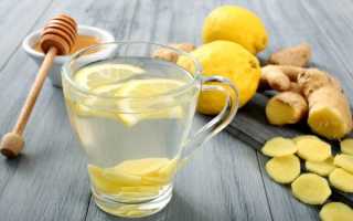 Имбирная вода с лимоном для похудения как пить