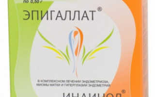 Индинол с эпигаллатом для похудения