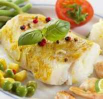 Отварной минтай для похудения