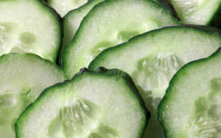 Как огурец способствует похудению