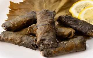 Виноградные листья для похудения