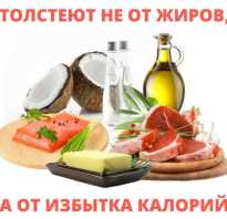 Вред жиров при похудении