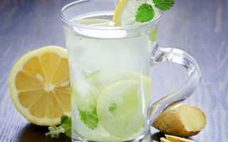 Вода с лимоном как средство для похудения