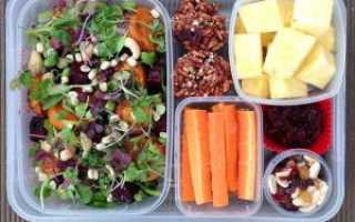 Виды перекусов при похудении