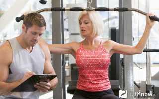 Инструктор тренажерного зала для похудения для девушек