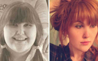 Как меняется форма лица при похудении