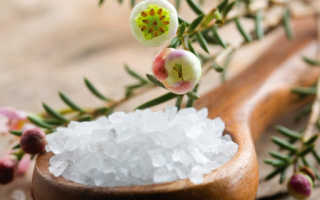 Вода с морской солью при похудении