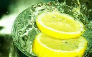 Вода с лимоном лаймом для похудения