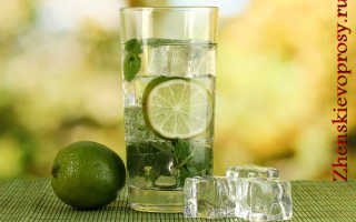 Вода сасси при похудении